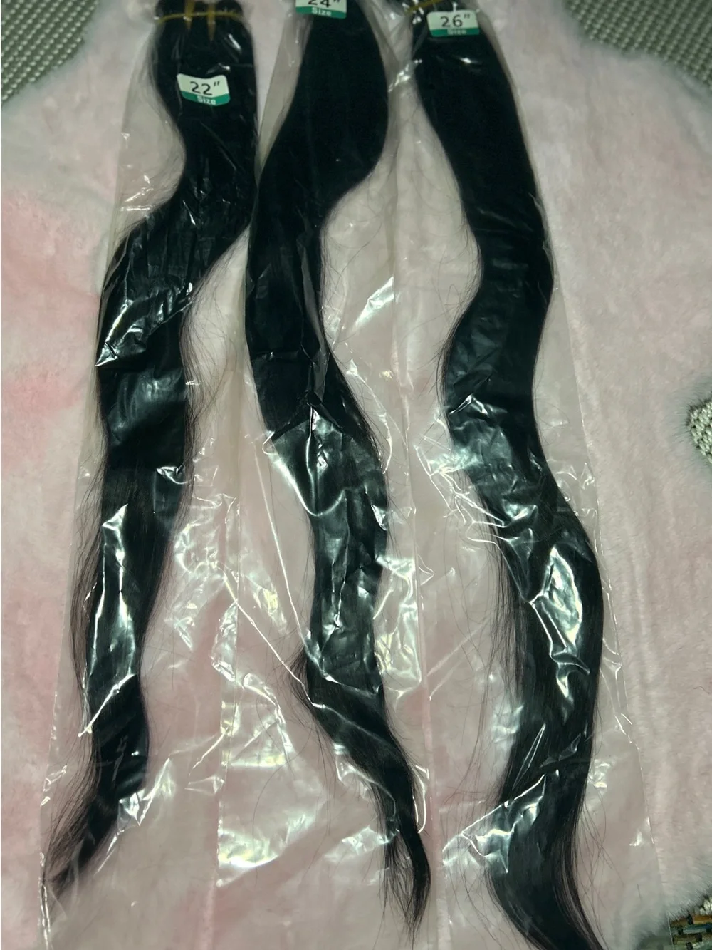 Silky Black Straight Clip-In Hair Extensions – Natural Shine